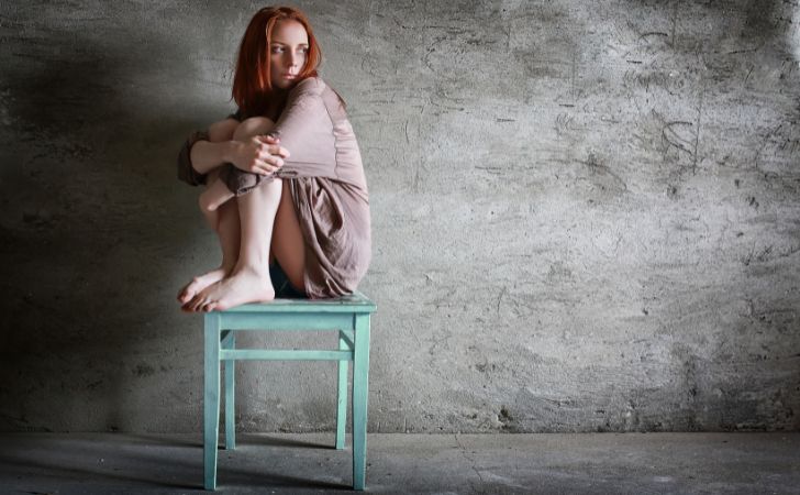 トラウマを抱えている女性