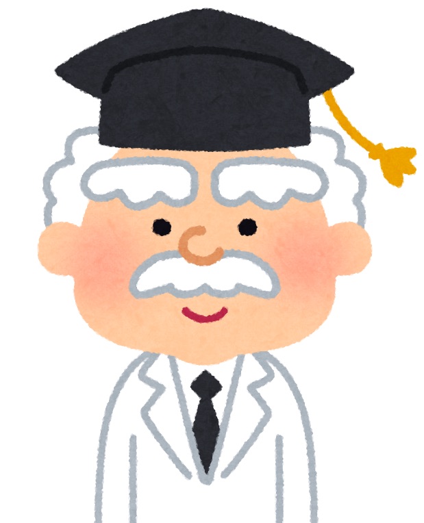 博士のイラスト